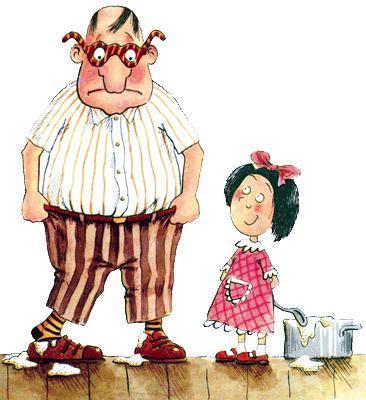 папа и дочь