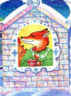 Зайка, лиса и петух (сказка) лиса в ледяной избушке