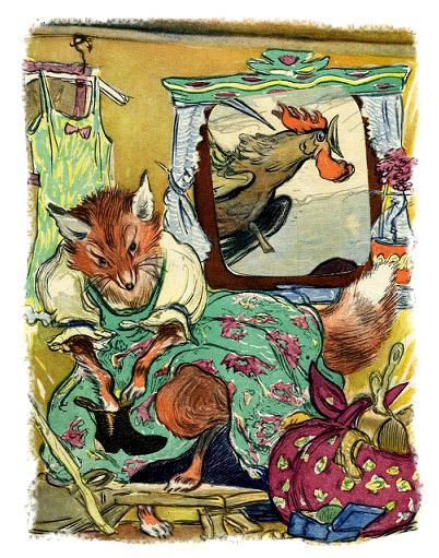 Зайкина избушка (Лиса, Заяц и Петух)