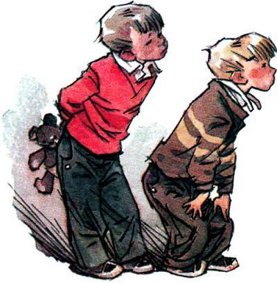 Замазка (рассказ) Костя и Шурик смотрят за стекольщиком