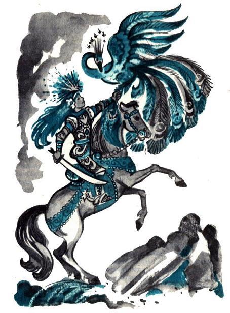 Принцесса Ильюроса и птица-семицветка