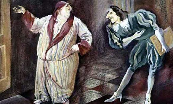 Жареная кукуруза (сказка Джани Родари) король в ночной рубашке и министр