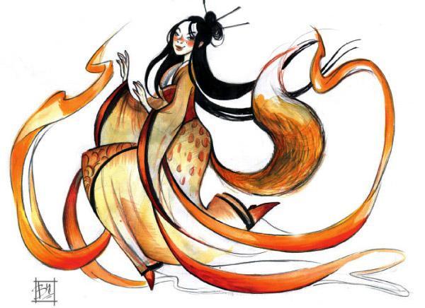 Женщина-лисица 07