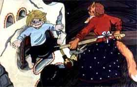 Жихарка на лопате