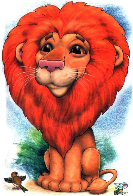 Жилдабыл (стихи-скороболтушки) воробей и лев