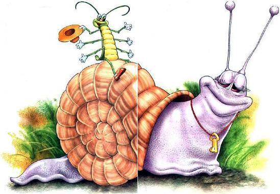 Жилдабыл (стихи-скороболтушки) Улитка