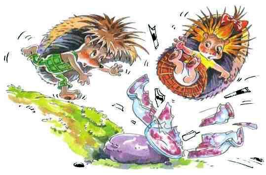 Жили-были ёжики (повесть) ёжики разбили банку