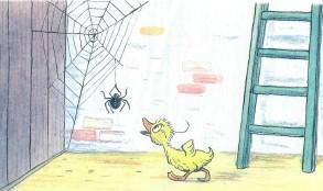 Сказка: Знаменитый утенок Тим (иллюстрации: Сутеев В.) утенок тим паук на паутине