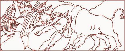 Золотое Руно Как Язон вспахал, засеял и сжал ниву Ареса