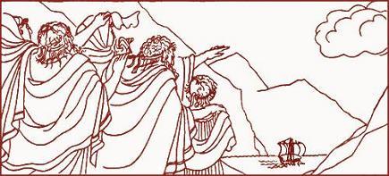 Золотое Руно Отплытие аргонавтов