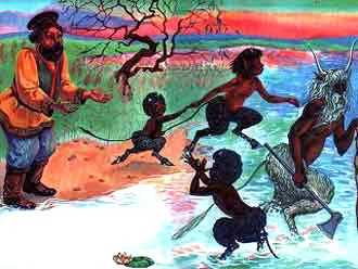 чёрт ушёл с топором и больше не вышел из воды