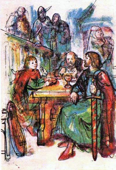 витязь в трактире