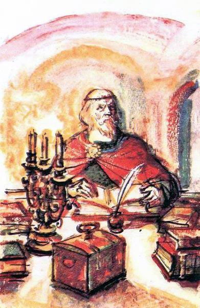 Звенит слава в Киеве киевский князь