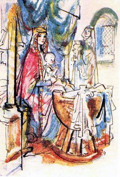 королева и её сын